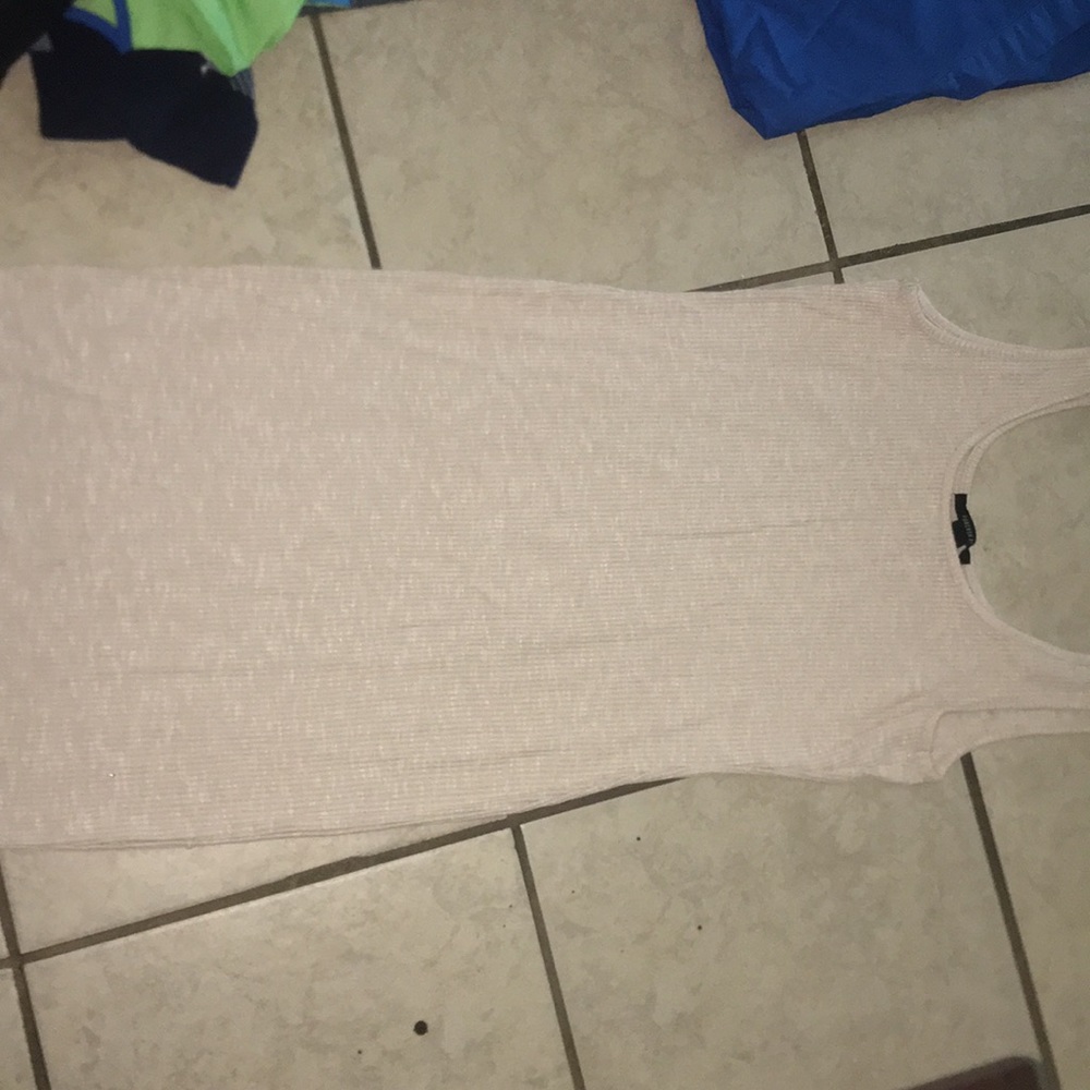 Forever 21 beidge dress